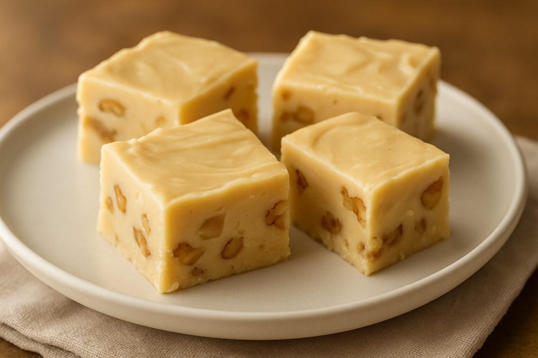 Akçaağaç ve Cevizli Fudge Tarifi (Maple Walnut Fudge)