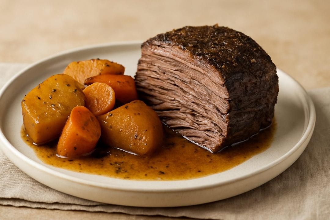 Amish Usulü Pot Roast Tarifi (Fırında Dana Rosto)