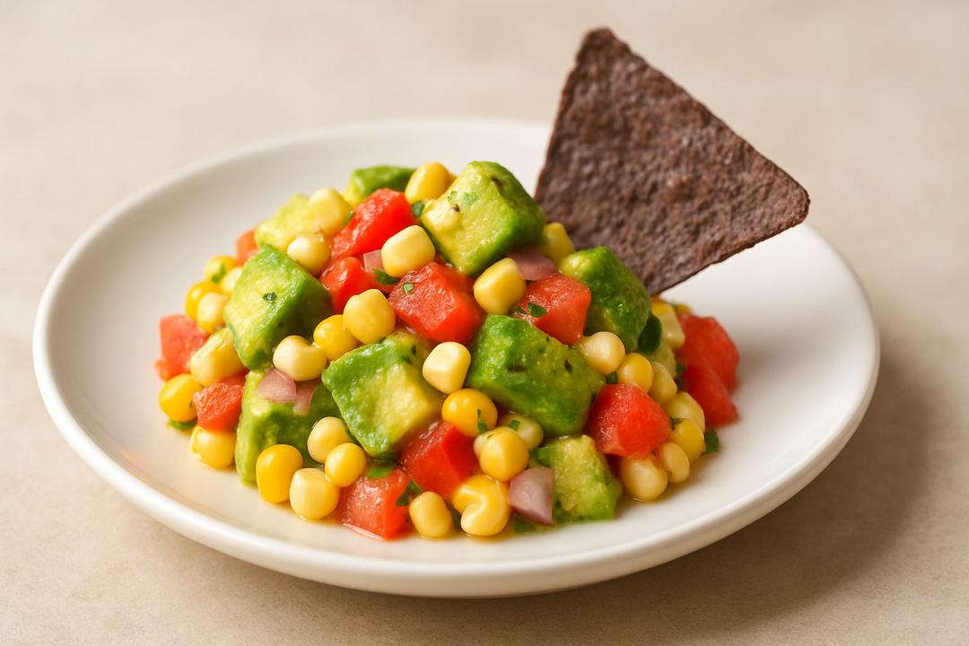 Avocado Salsa Recipe (with Corn and Olives)
