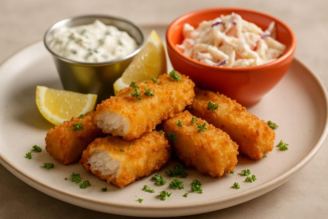 Baked Fish Sticks Recipe (Cod)