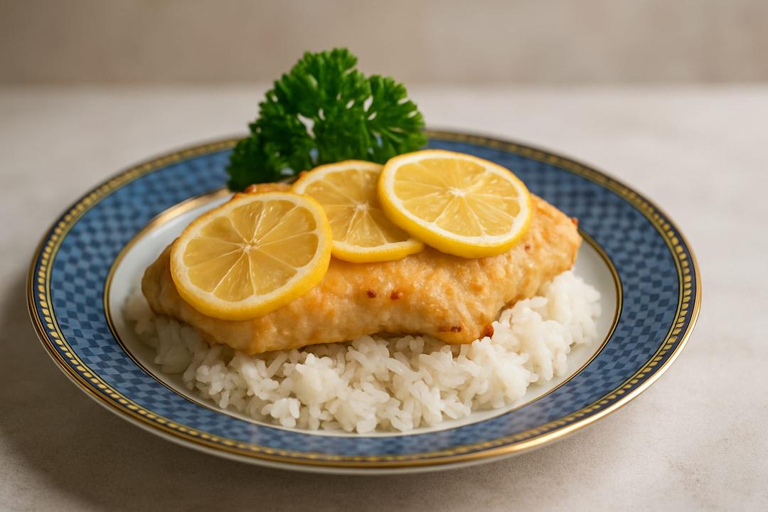 Baked Lemon Chicken Breast Recipe (Serves 4)