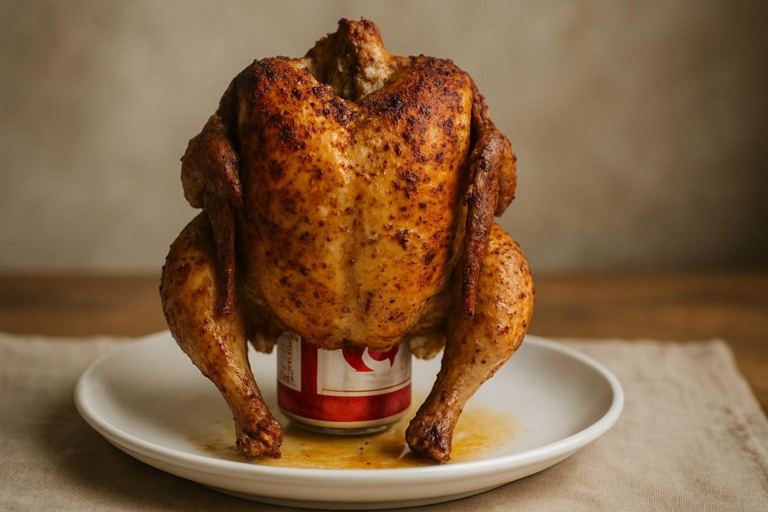 Bira Kutusunda Tavuk Tarifi (Beer Can Chicken)