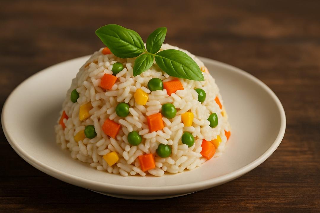 Buttery Vegetable Rice Pilaf Recipe