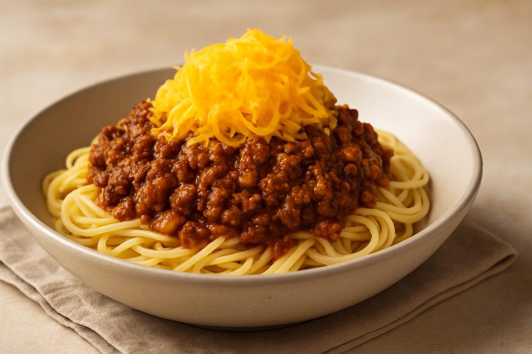 Cheesy Cincinnati Chili Tarifi (Kıymalı Baharatlı Sos)