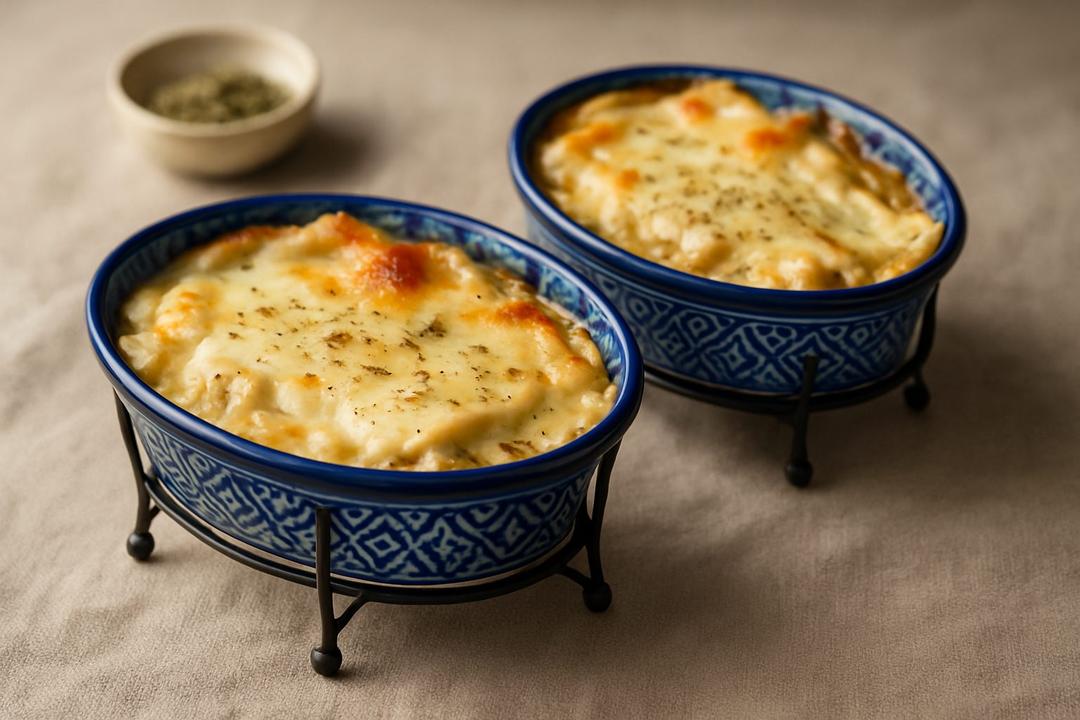 Chicken Cheese Lasagna Recipe (with Spinach)