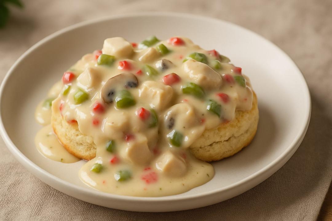 Chicken à la King Recipe (Creamy Chicken Mushroom Sauce)