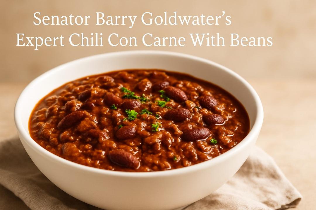 Chili Con Carne with Beans Recipe (Tex-Mex)