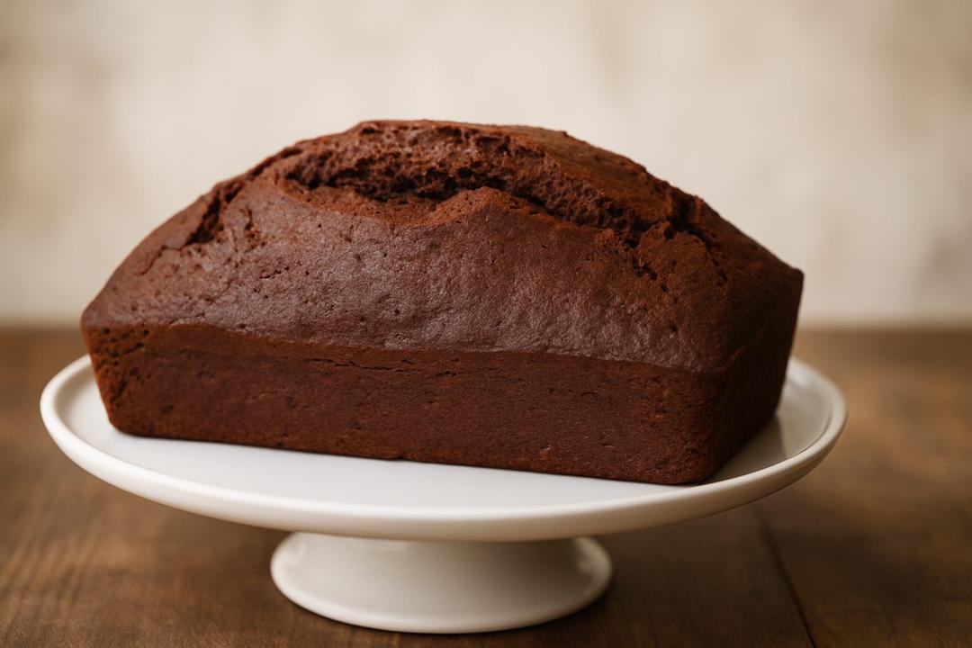 Chocolate Pound Cake Recipe (Dense Loaf Cake)