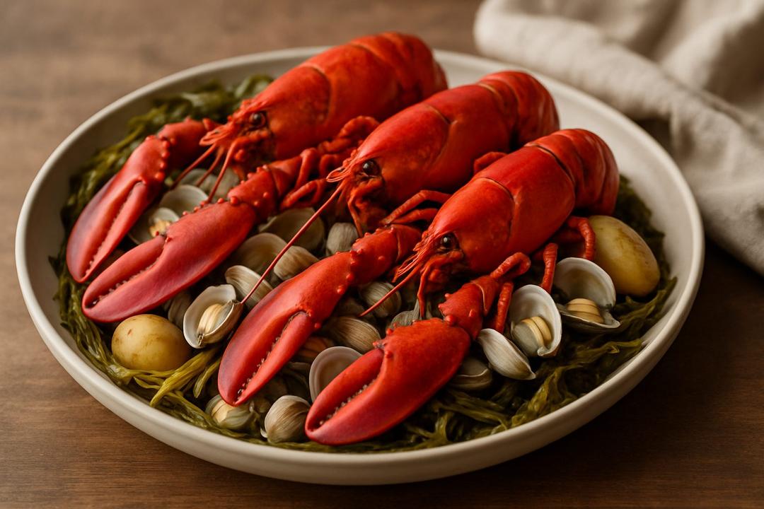 Clam and Lobster Bake Recipe (Oven Packet Style)