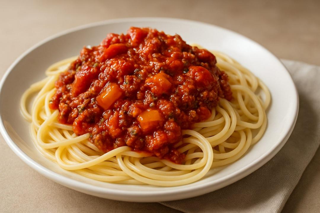 Classic Ground Beef Spaghetti Sauce Recipe