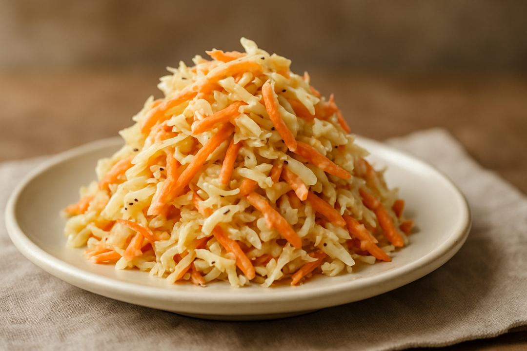 Confetti Coleslaw Recipe (Yogurt Lemon Dressing)
