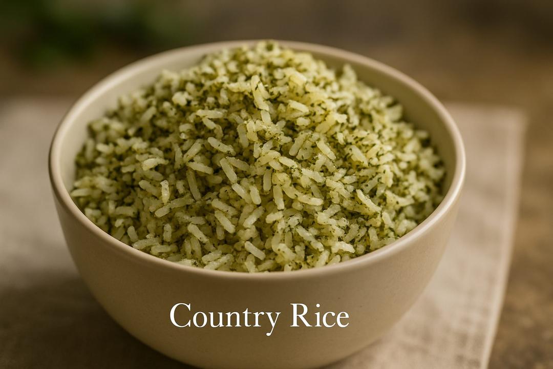Country Rice Recipe (Green Onion & Black Pepper Rice)