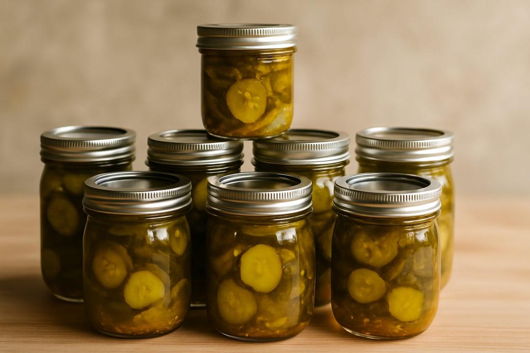 Crisp Bread and Butter Pickles Recipe