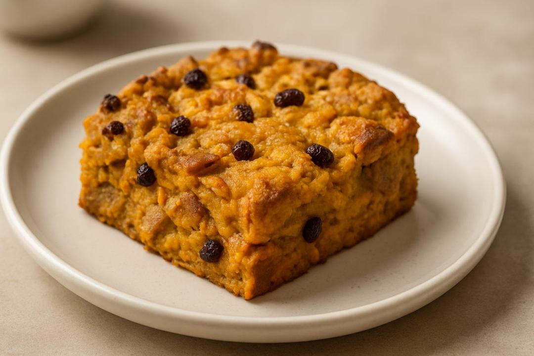 Easy Pumpkin Bread Pudding Recipe