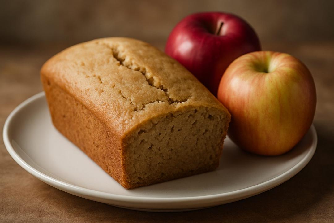 Elmalı Püreli Çay Keki Tarifi (Applesauce Tea Bread)