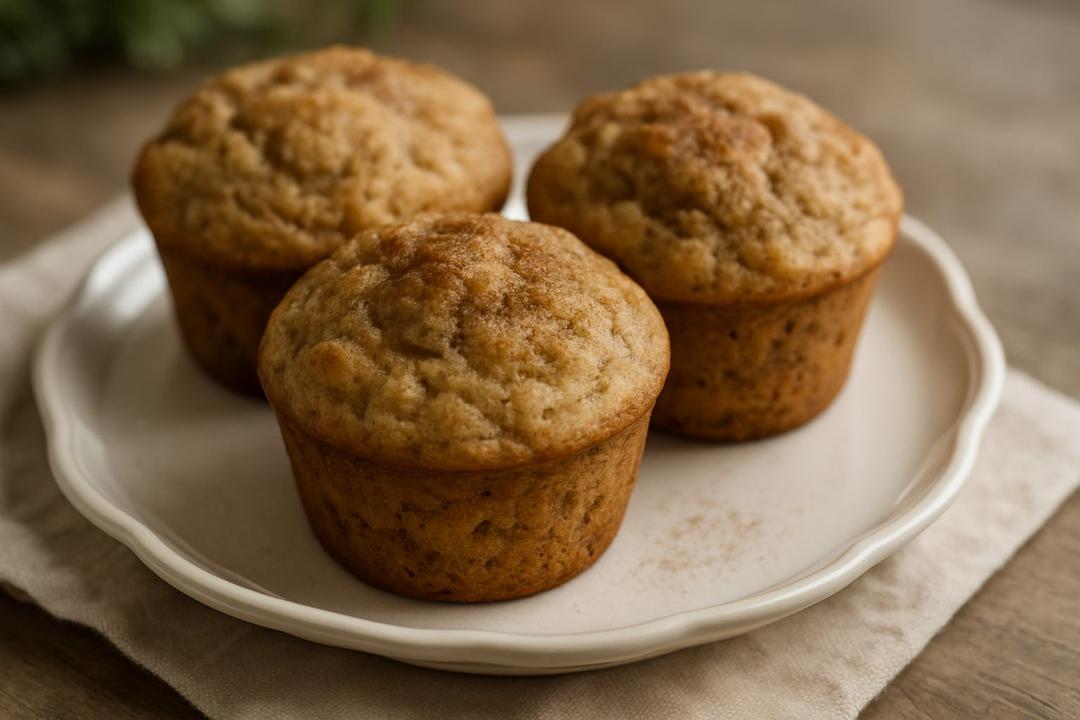 Elmalı Tarçınlı Muffin Tarifi (Bisküvili/Unlu Hazır Karışım ile)