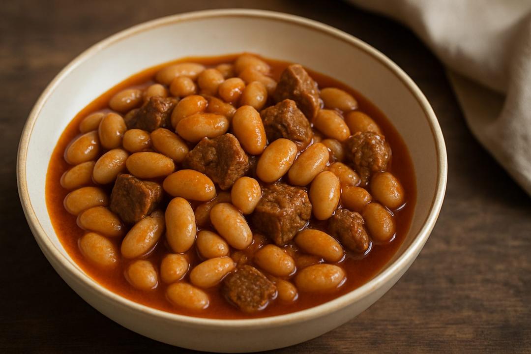 Etli Kuru Fasulye Tarifi (Lokanta Usulü)