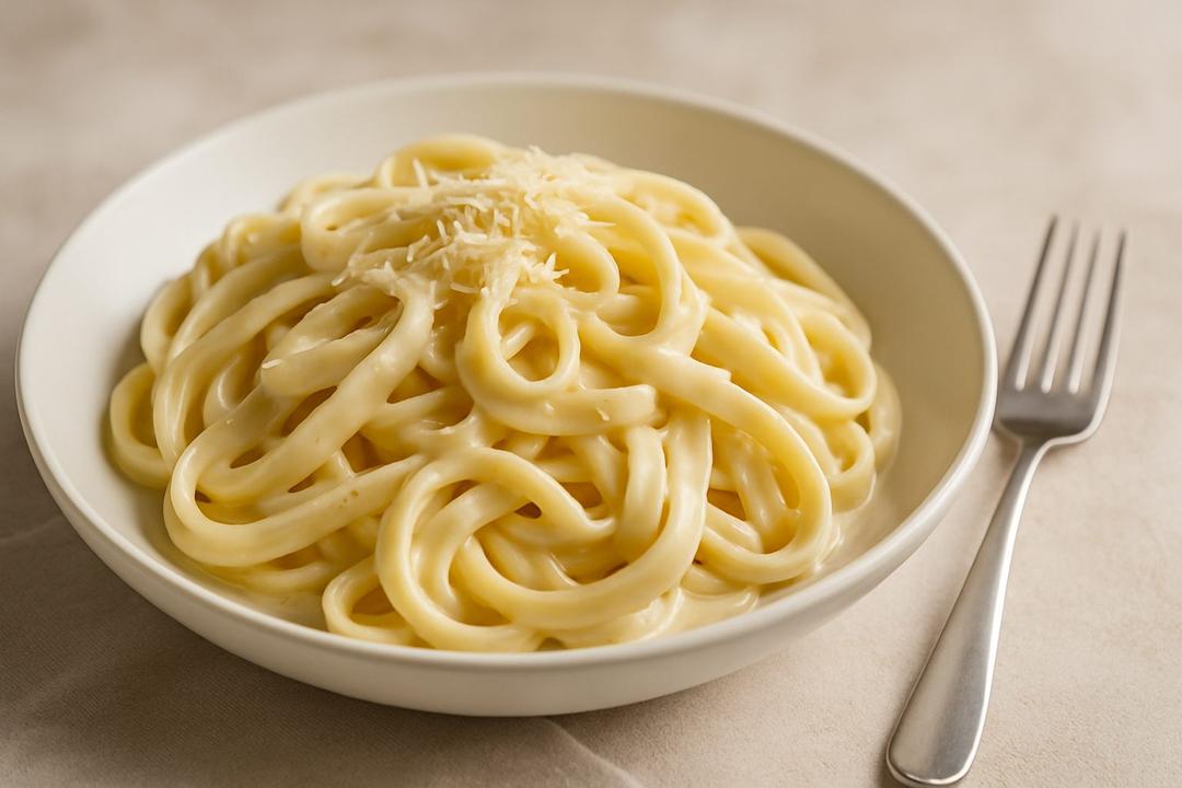 Fettuccine Alfredo Tarifi (Kremalı Parmesan Soslu)