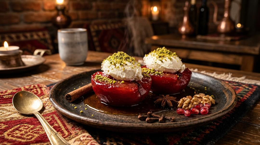 Fırında Kaymaklı Eşme Ayva Tatlısı Tarifi