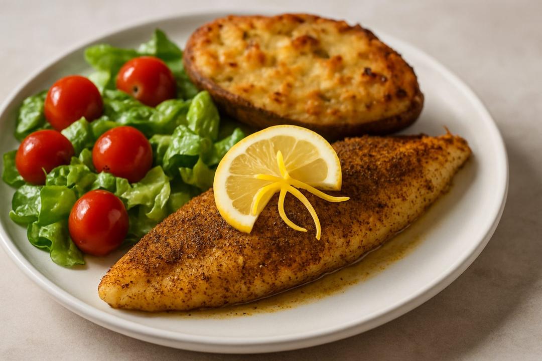 Fırında Limonlu Karabiberli Balık Tarifi