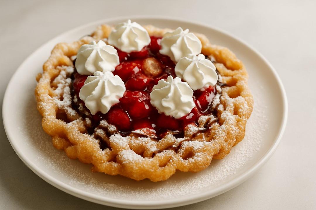 Funnel Cake Tarifi (Huni Tatlısı)