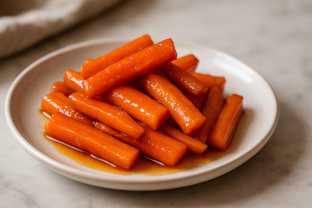 Ginger Lemon Glazed Carrots Recipe