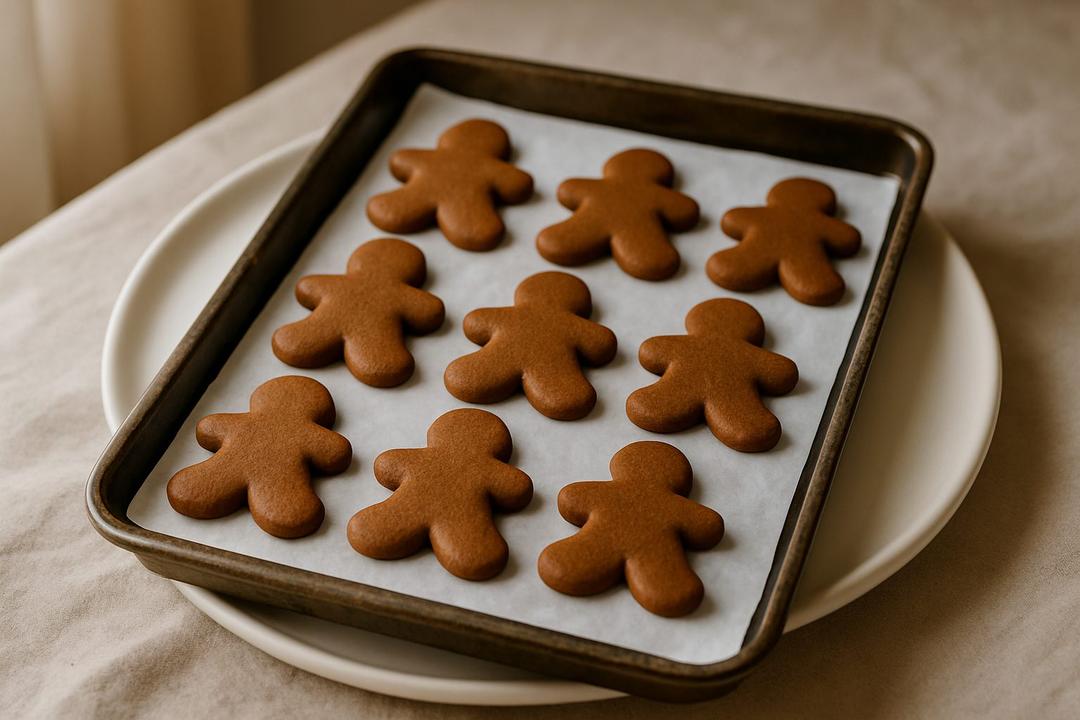 Gingerbread Men Recipe (Molasses Spiced Cookies)