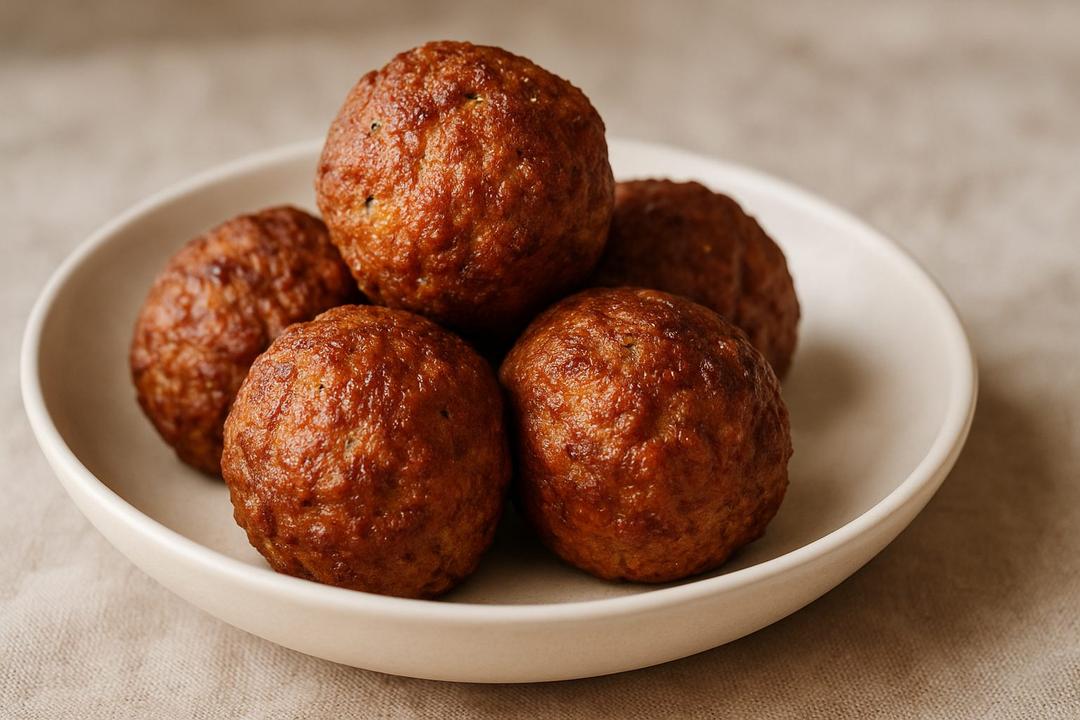 Hollanda Usulü Gehaktballen Köfte Tarifi (Dutch Meatballs)