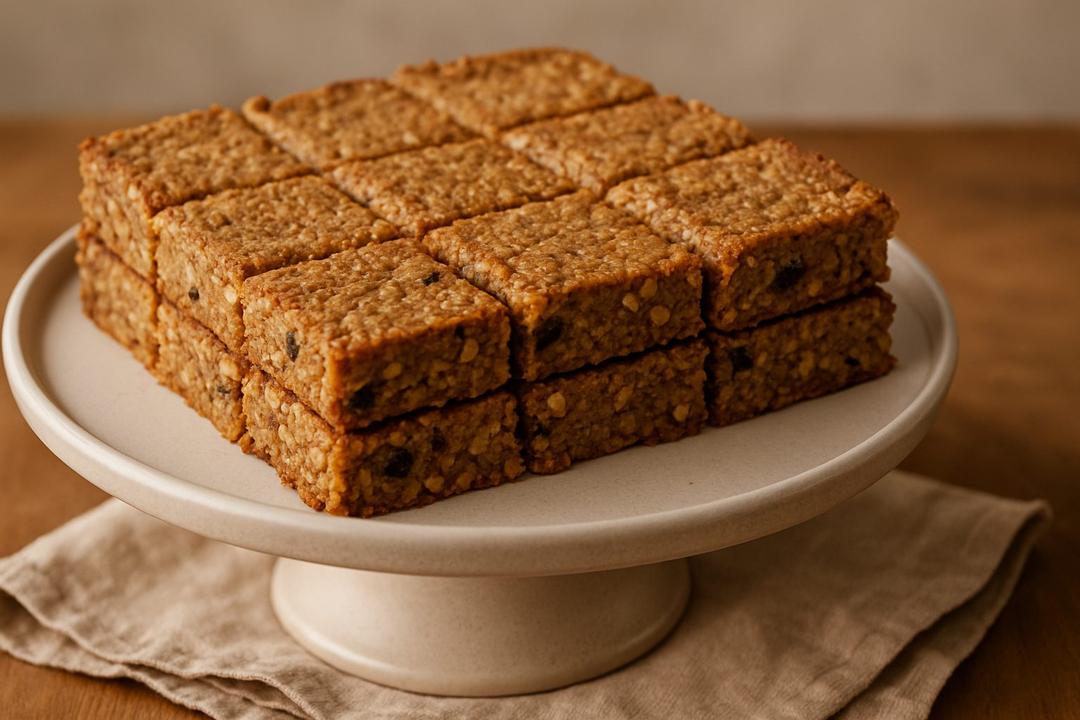 İngiliz Flapjack Tarifi (Yulaflı Fırın Bar)