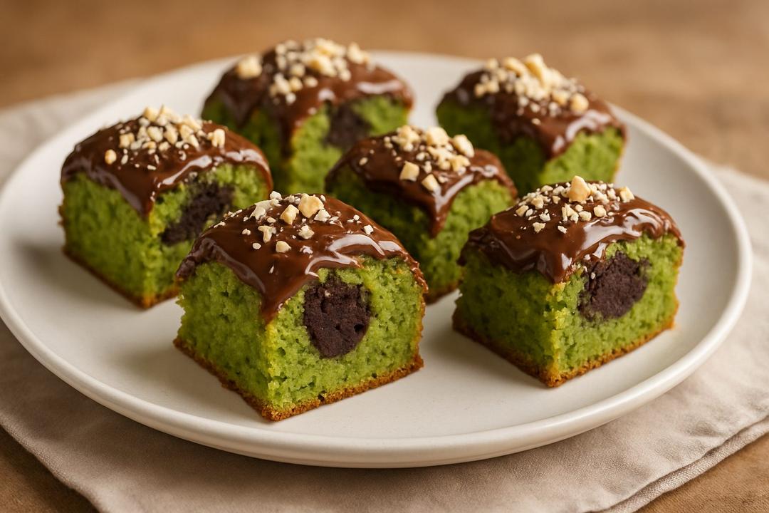 Ispanaklı Kakaolu Kek Tarifi