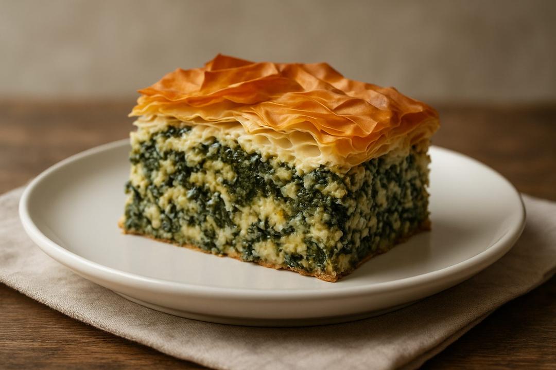 Ispanaklı Yufka Böreği Güveci Tarifi (Fırında Kat Kat)