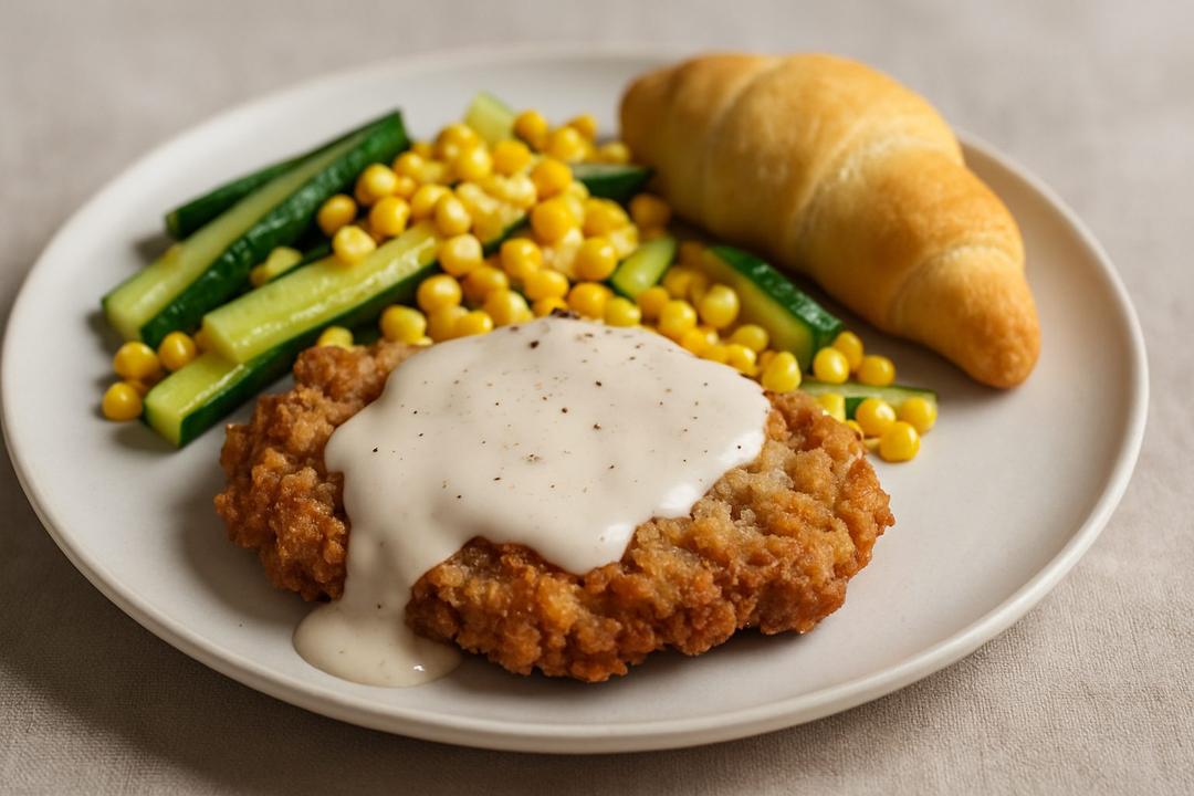 Karabiberli Soslu Chicken Fried Steak Tarifi