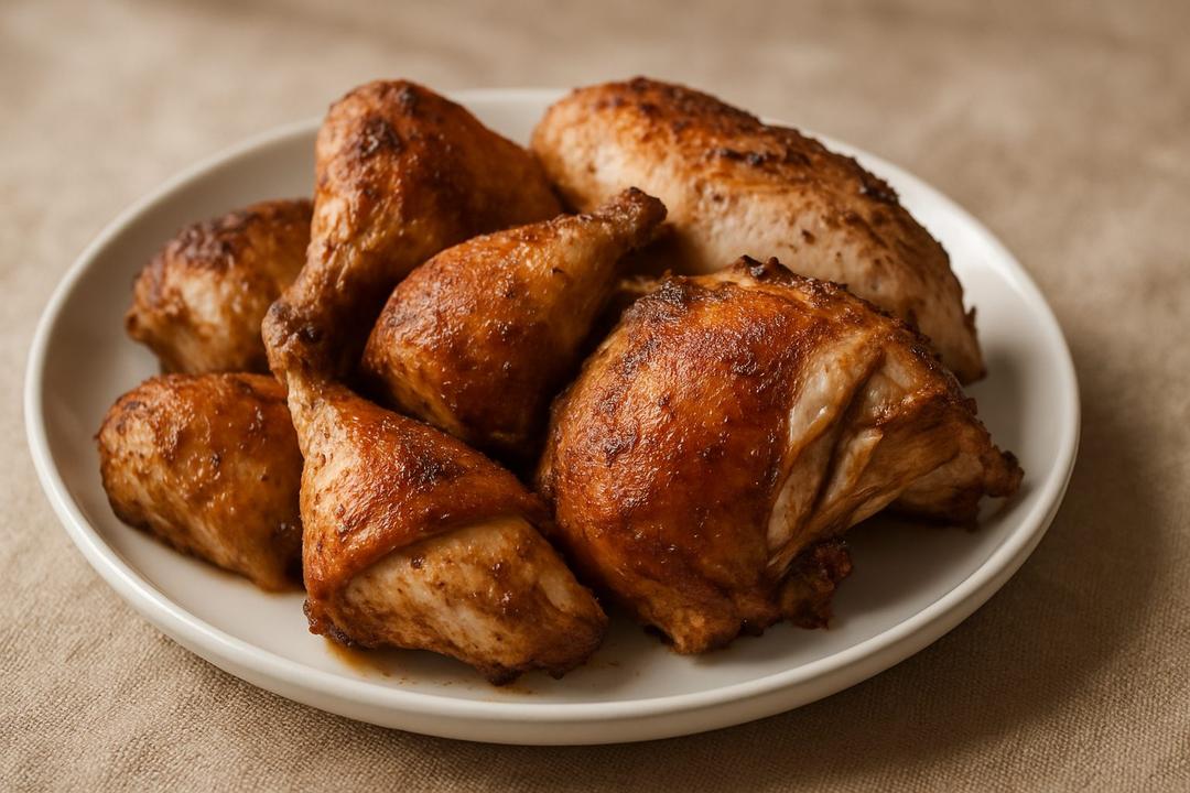Karayip Usulü Tavuk Tarifi (Limonlu, Zencefilli Marine)