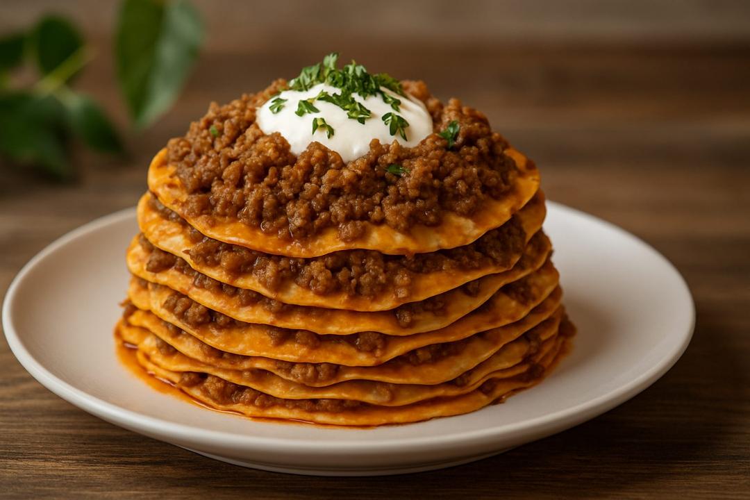 Kayseri Flatbread with Minced Meat Recipe