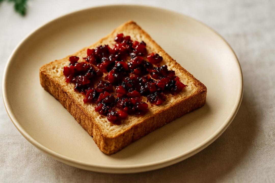 Kırmızı Kapya Biberli Tost Tarifi (Red Capsicum Toasts)