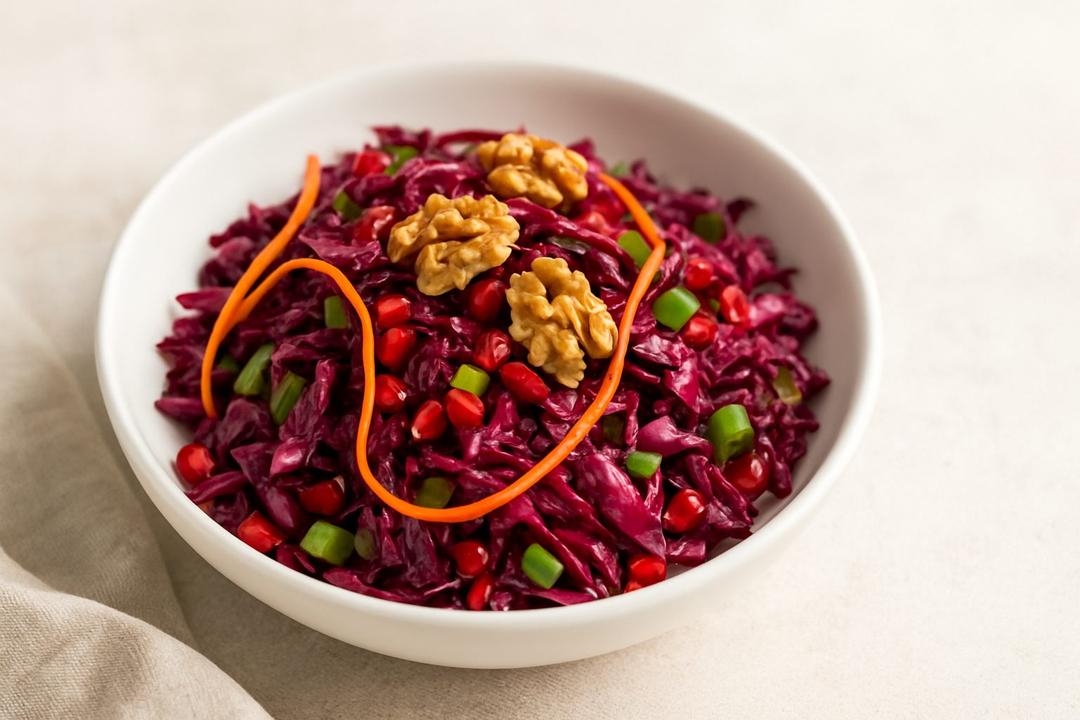 Kırmızı Lahana Salatası Tarifi