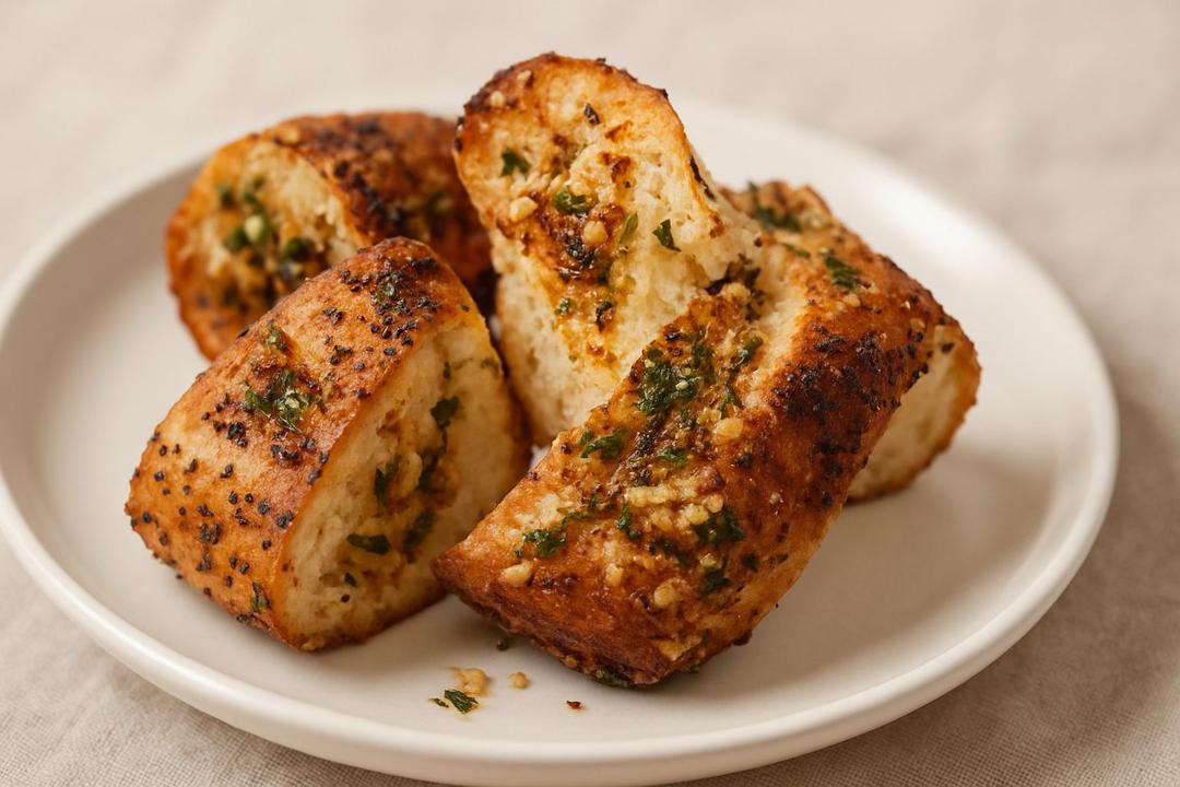Kıtır Sarımsaklı Ekmek Tarifi (Crusty Garlic Bread)