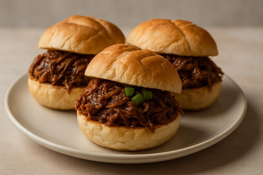 Kolay Didiklenmiş Dana Eti Sandviç Tarifi (Slow Cooker)
