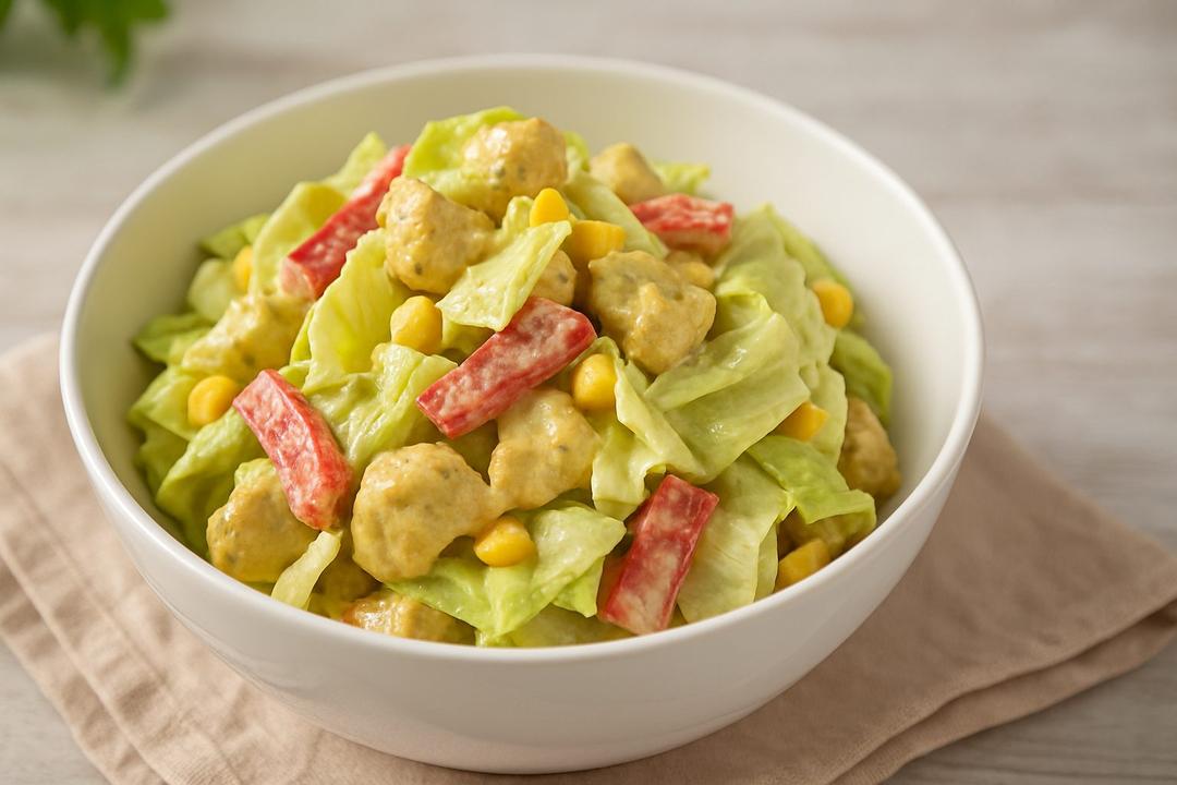 Körili Tavuklu Salata Tarifi