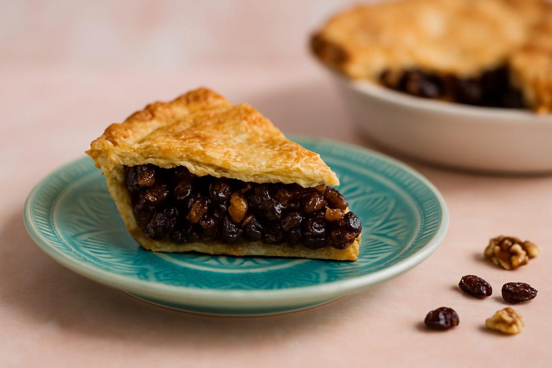 Kuru Üzümlü Turta Tarifi (Old Fashioned Raisin Pie)