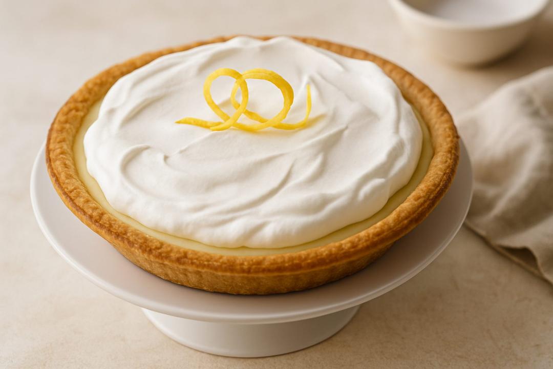 Limonlu Ekşi Krema Turtası Tarifi (Lemon Sour Cream Pie)