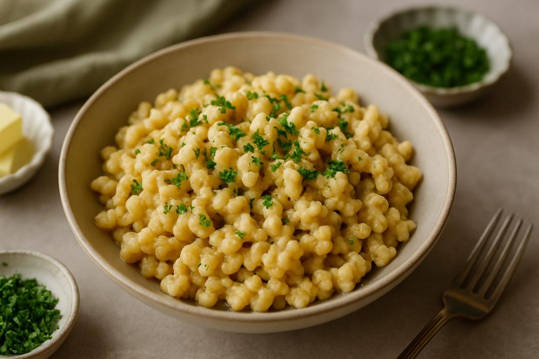 Macar Spätzle Tarifi (Ev Yapımı Yumurta Hamuru)