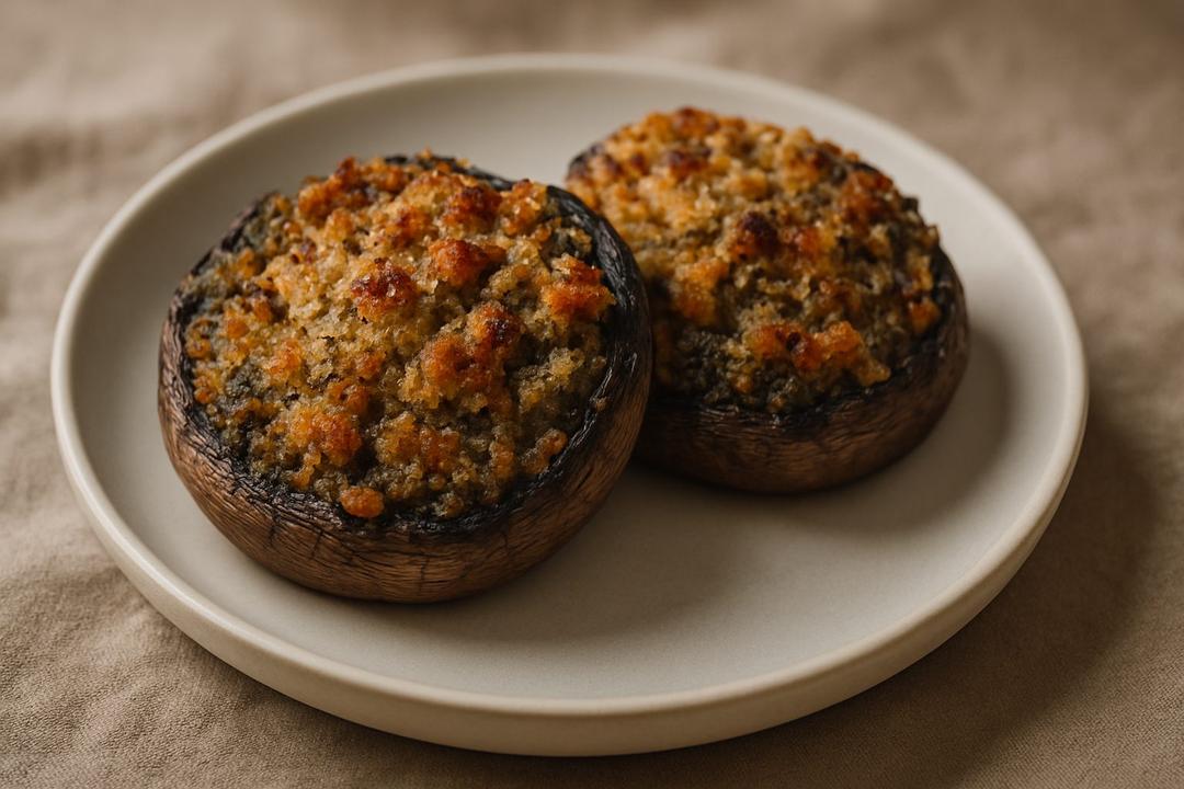 Mantarlı Parmesan Tarifi (Fırında veya Tavada)
