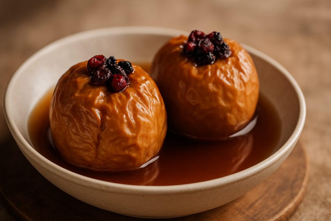 Maple Syrup Baked Apples Recipe