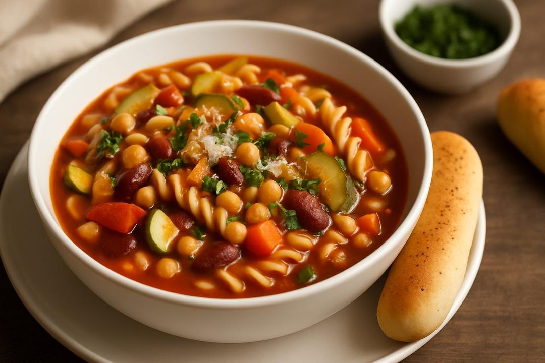 Minestrone Soup Recipe (Hearty Italian Vegetable Soup)