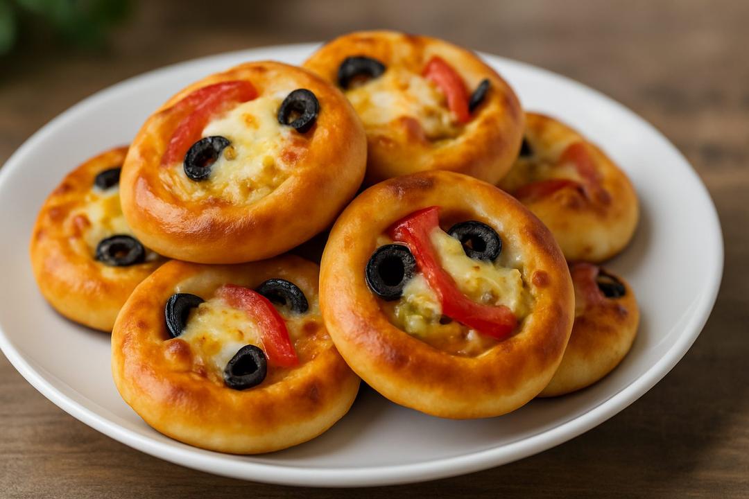 Mini Pizza Recipe (Tray-Baked, Yeasted Dough)