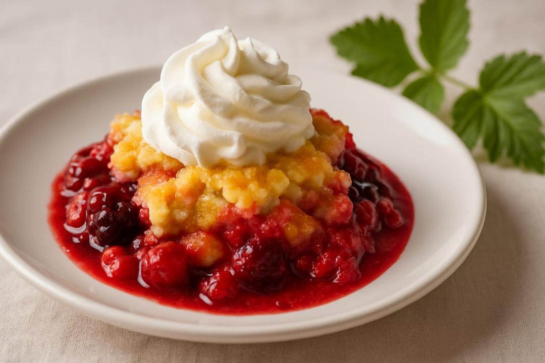 Mixed Fruit Cobbler Pie Recipe (Easy Biscuit-Style Batter)