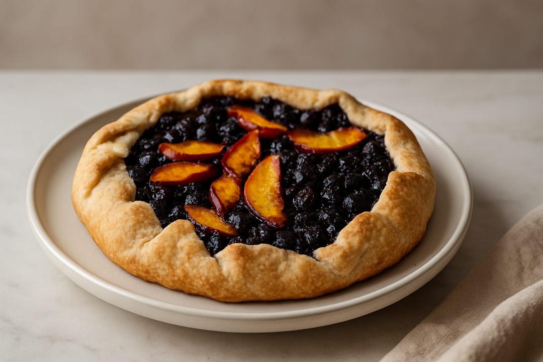 Nectarine and Blueberry Tart Recipe