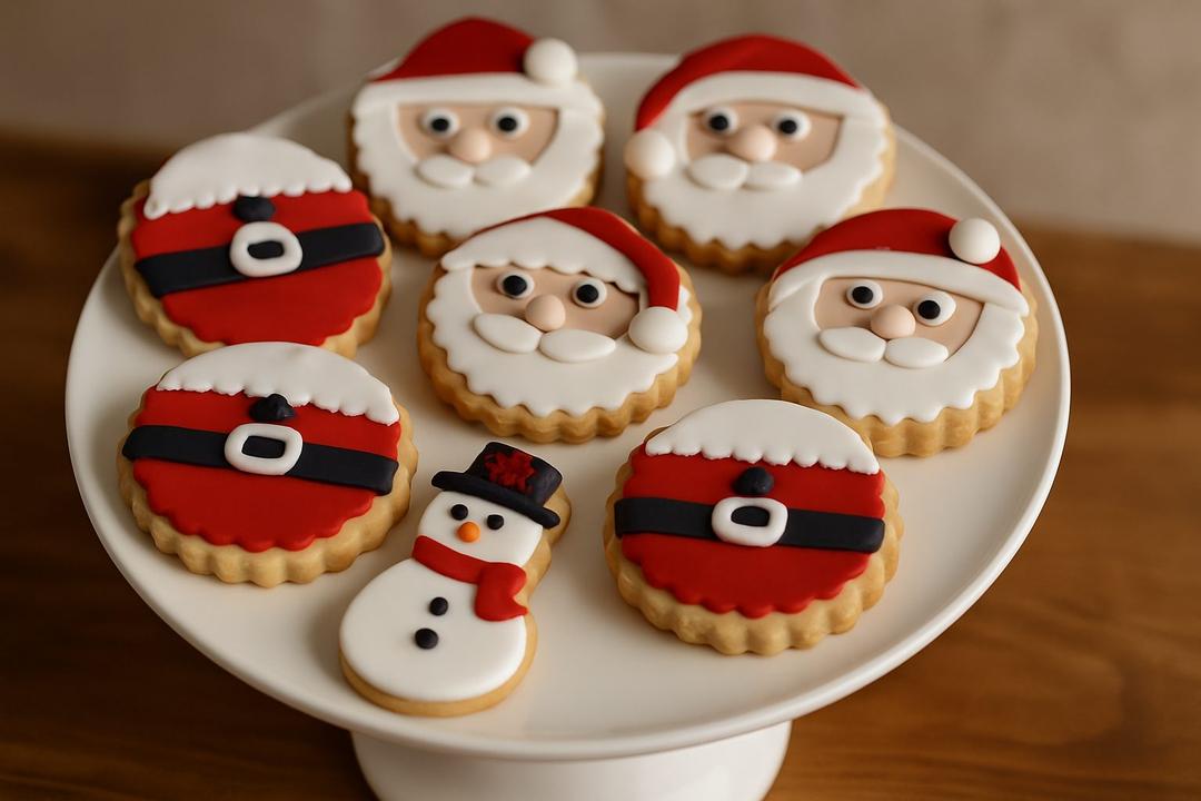 New Year Fondant Cookies Recipe