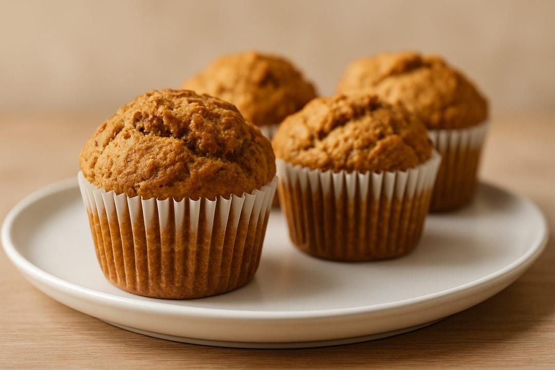 Oat Bran Muffins Recipe (With Raisins)